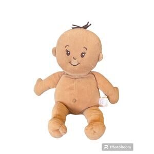 Manhattan Toy Wee Baby Stella Soft Doll 12" Brown Hair Eyes Skin